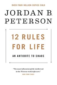 Book cover of '12 Rules for Life', ISBN 0345816021.