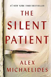 Book cover of 'The Silent Patient', ISBN 1250301696.
