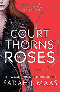 Book cover of 'A Court of Thorns and Roses', ISBN 1408857863.