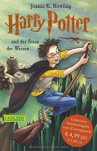 Book cover of Harry Potter und der Stein der Weisen